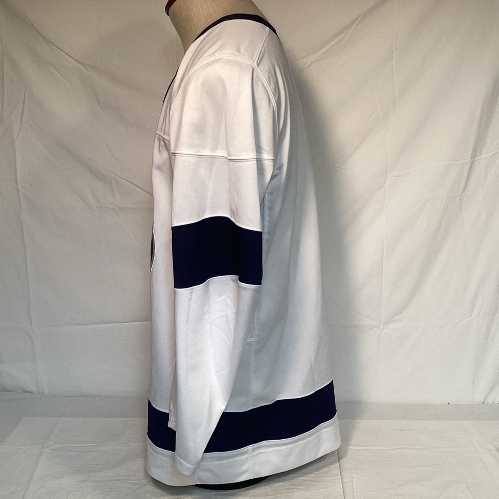 Penn State Nittany Lions Nike White And Navy Blue Hockey Jersey Mens Size Medium - Picture 5 of 13